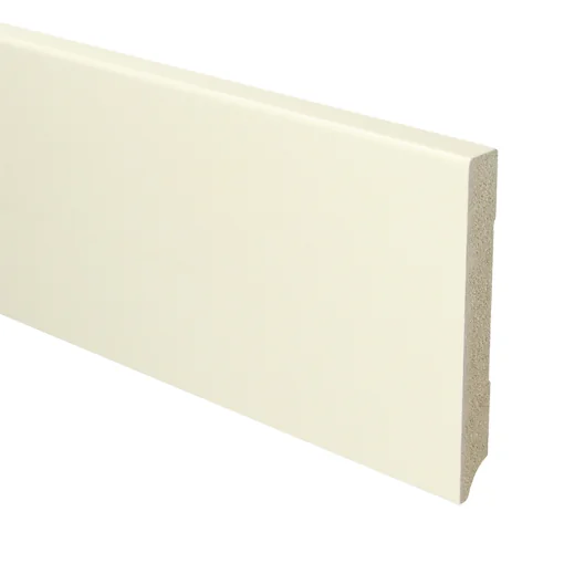 Moderne plint 120x15mm RAL 9001