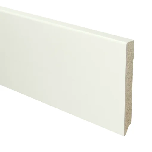 Moderne plint 120x15mm RAL 9016