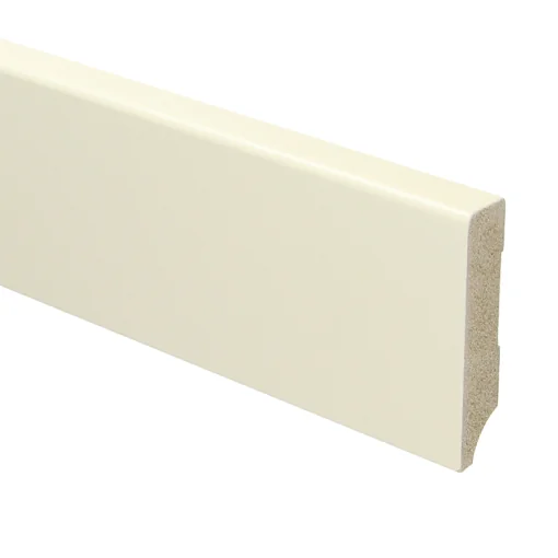 Moderne plint 70x15mm RAL 9001
