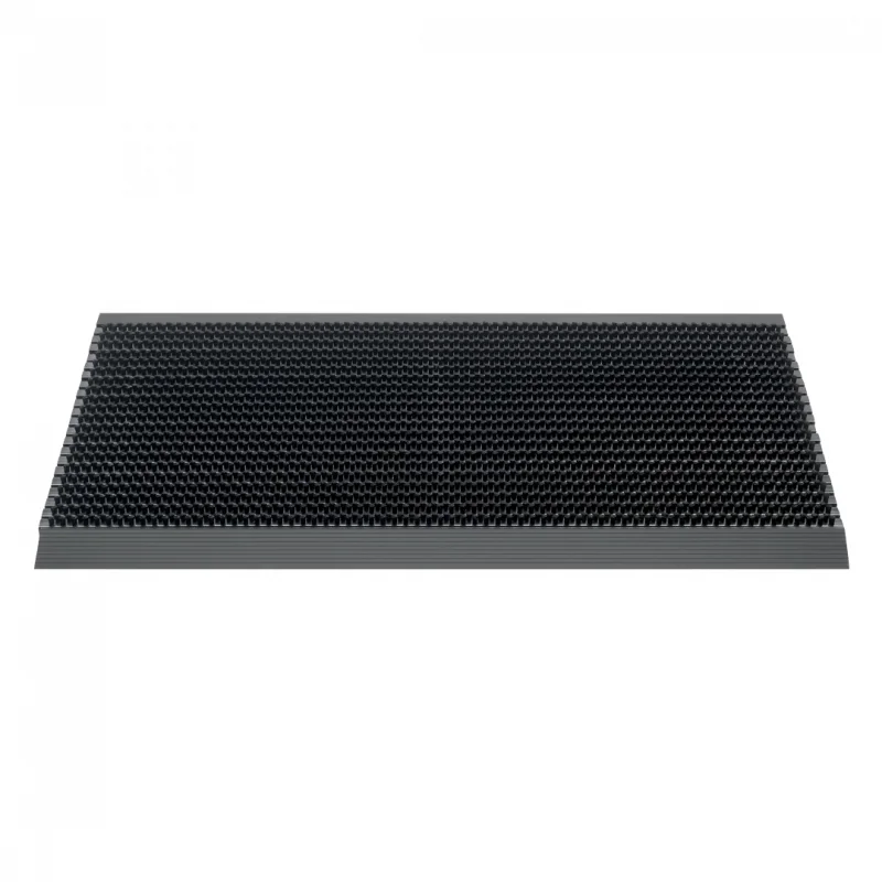 Buitenmat 50x80cm Zwart met Antraciet
