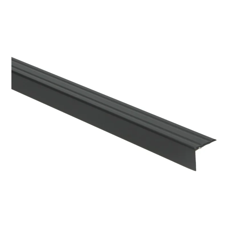 Hoeklijnprofiel Zwart 20mm zelfklevend 1m