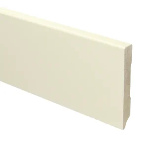 Moderne plint 90x12mm RAL 9001