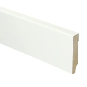 Moderne plint 55x12mm RAL 9016