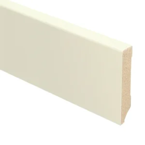 Moderne plint 90x15mm Katoen