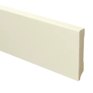 Moderne plint 90x15mm RAL 9001