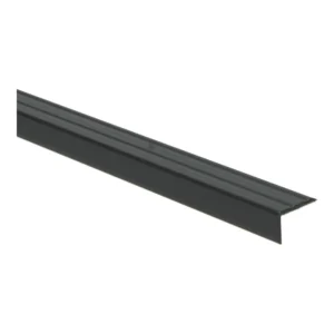 Hoeklijnprofiel Zwart 17mm zelfklevend 1m